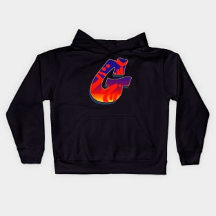 Letter G - Night Sky Kids Hoodie